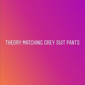 Theory Suit Pants
